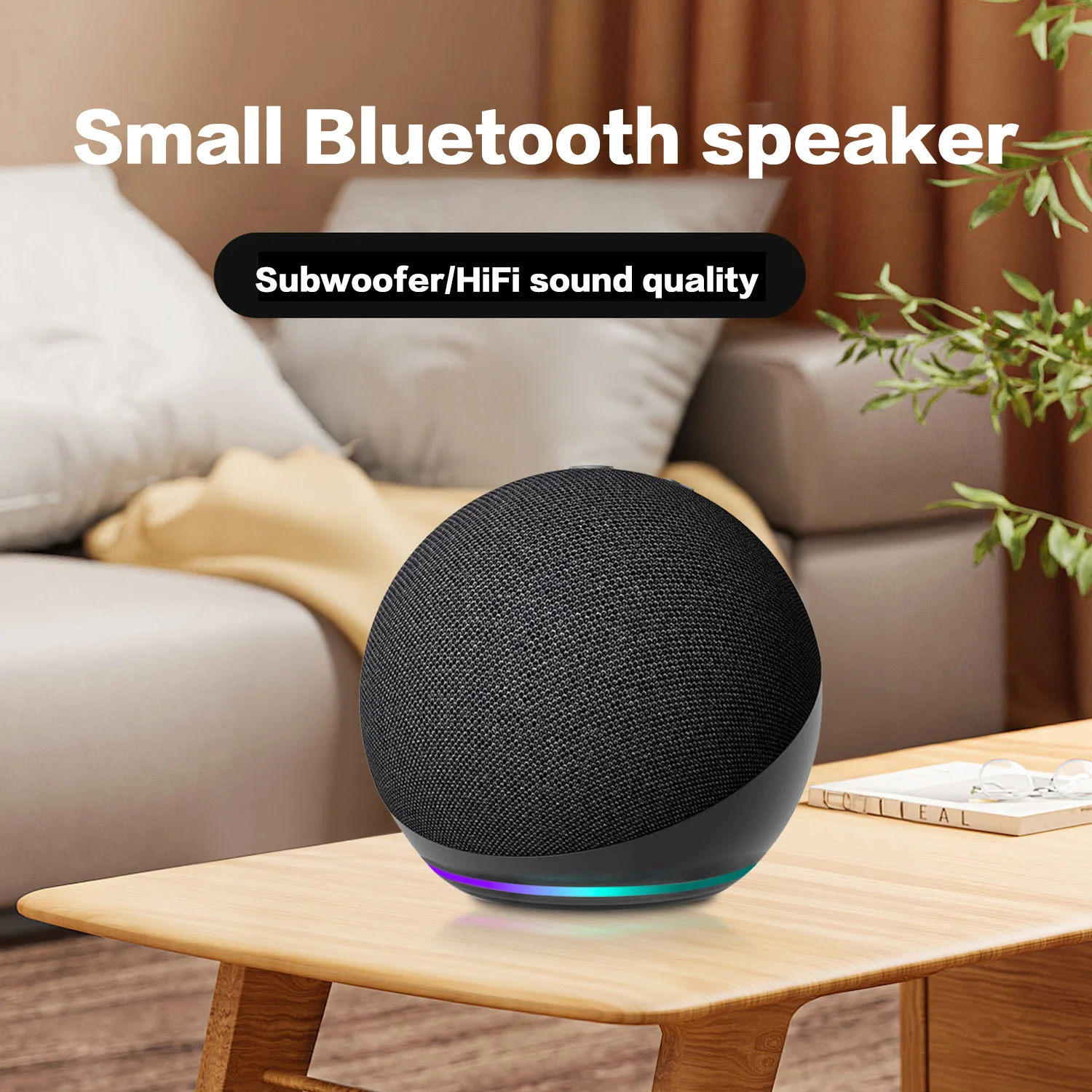 Amazon Speaker Echo Pop - Kleiner Bluetooth-Lautsprecher Echo Dot 5. Outdoor