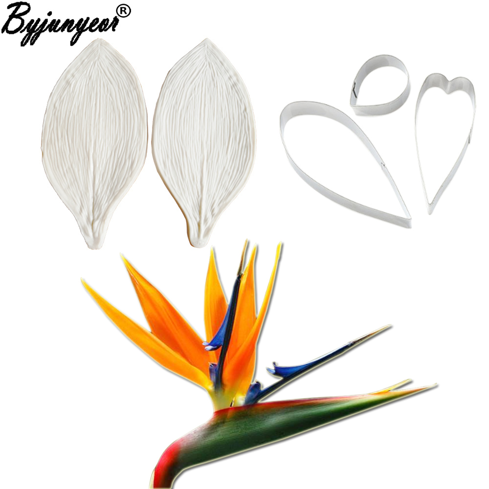 Bird Paradise Strelitzia - Große Gumpaste Strelitzia Vögel von Paradise