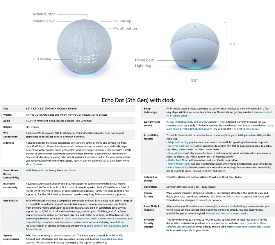 Bestseller Echo Dot 4. Generat – Amazon Speaker Echo Pop Bewertung und Preis